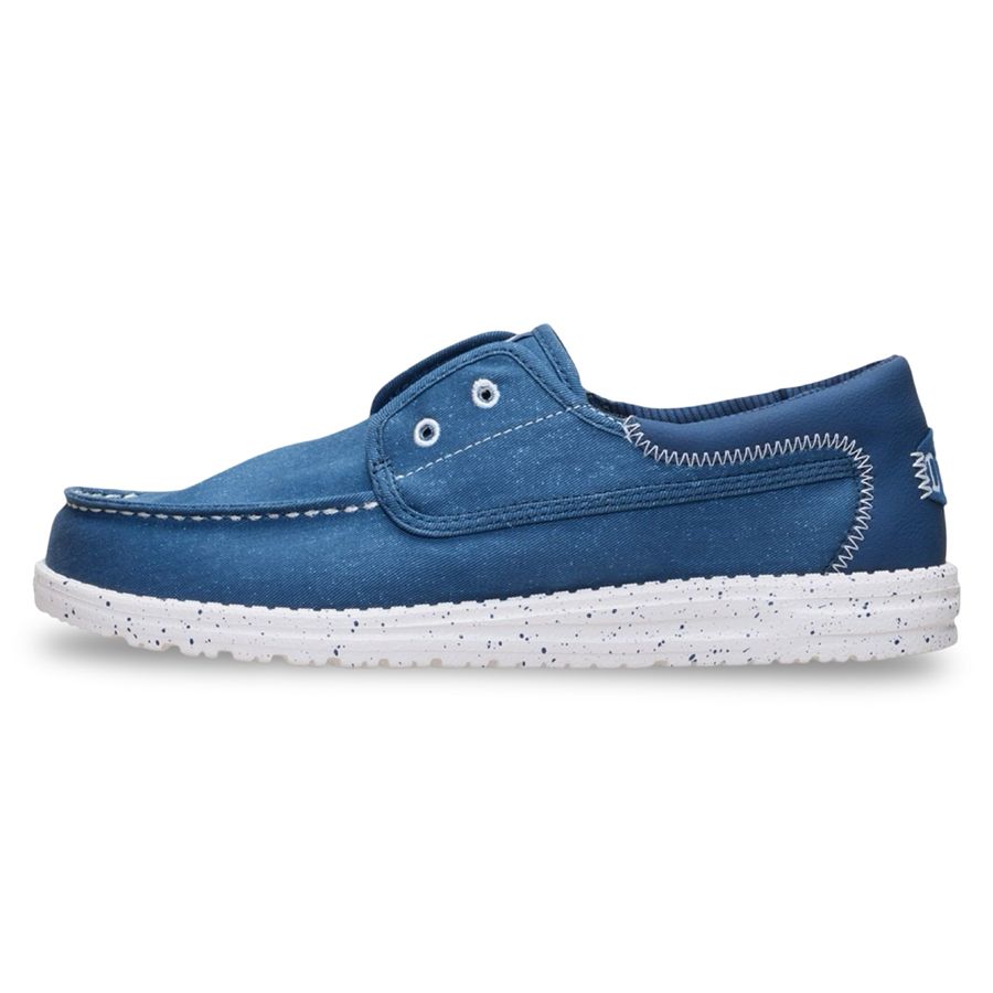 Wally Cru Stretch Canvas sneakers senza lacci da uomo Hey Dude | 451414ZL